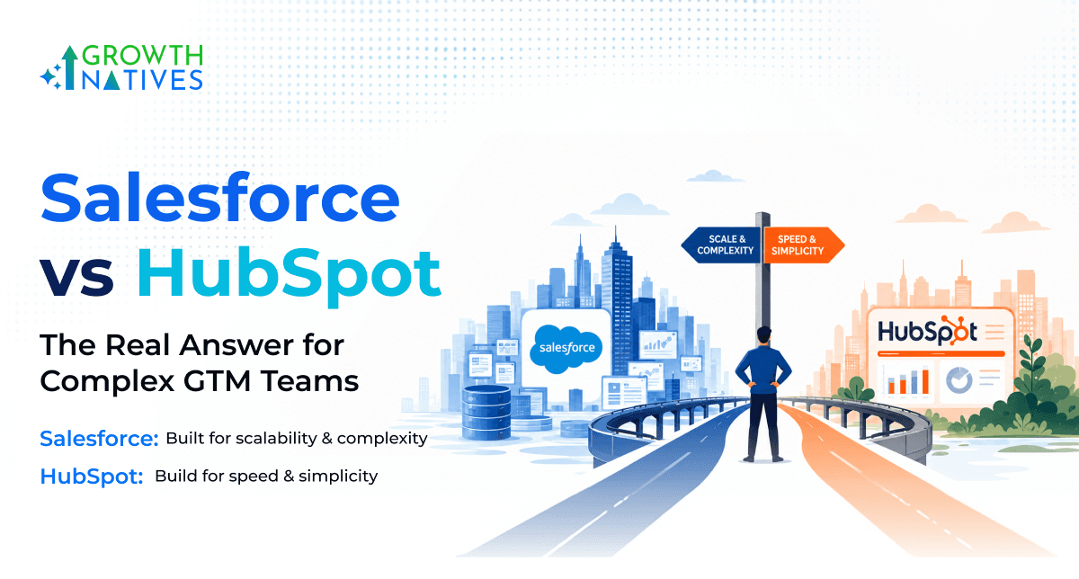 Salesforce vs HubSpot in 2026: Which CRM Wins for Complex GTM Motions? 