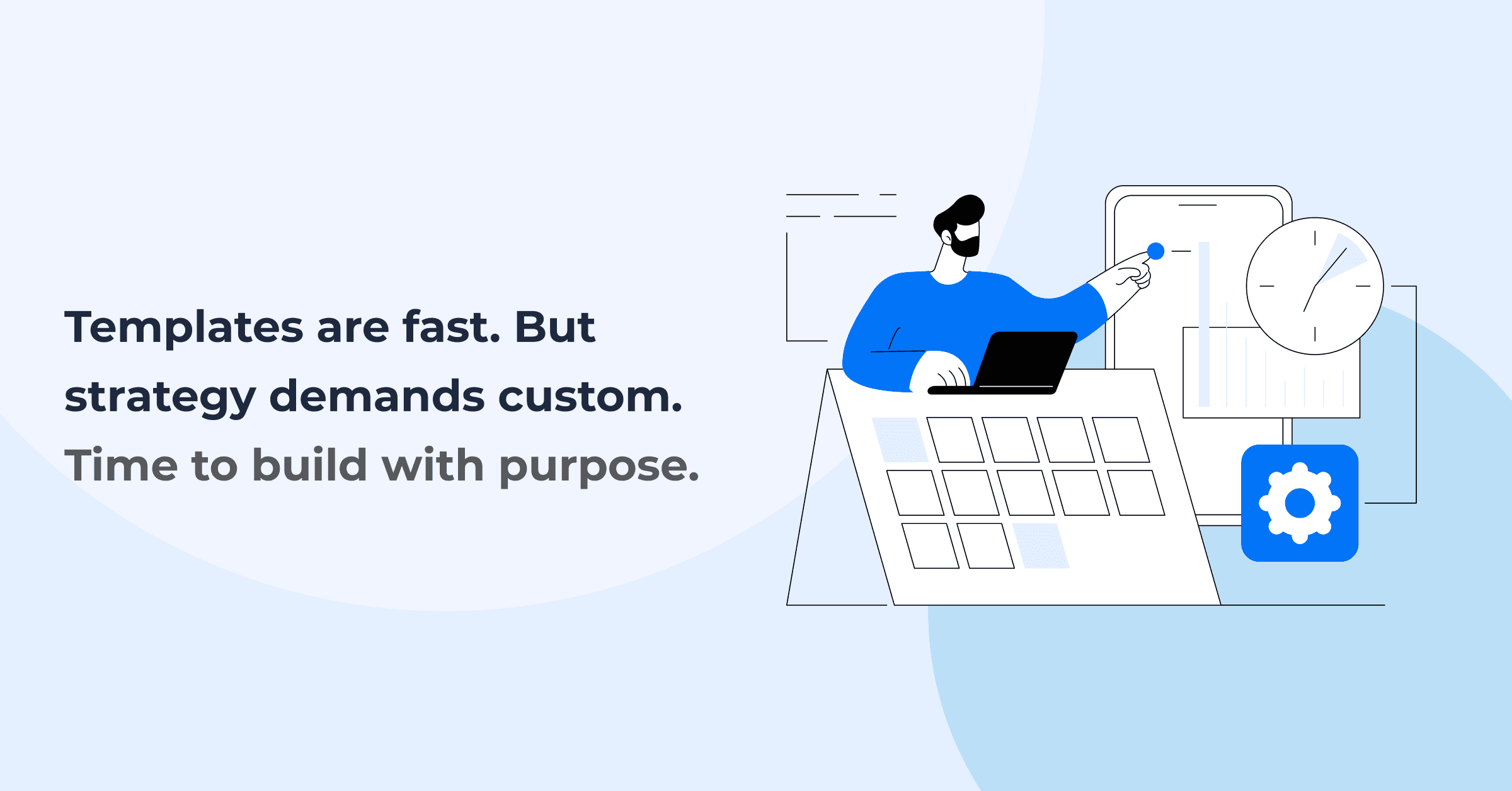 Templates Can’t Scale Strategy: Why Companies Are Rebuilding with Purpose-Built Web Apps