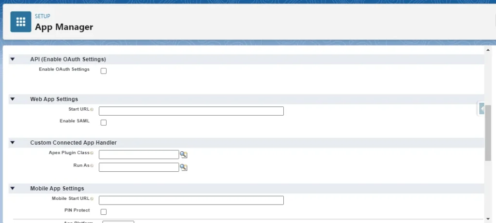 Configure OAuth Settings