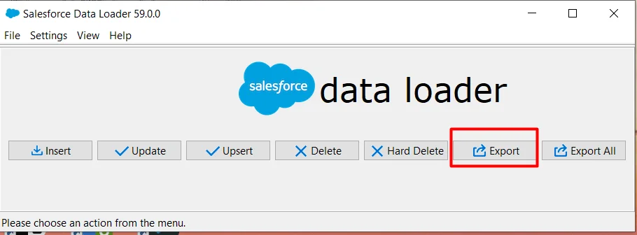 Salesforce Data Loader 